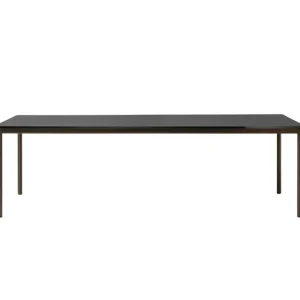 &Tradition Drip HW60 bord, svart - bronsfärgad aluminium