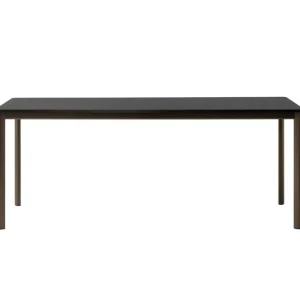 &Tradition Drip HW59 bord, svart - bronsfärgad aluminium