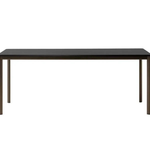 &Tradition Drip HW59 bord, svart - bronsfärgad aluminium