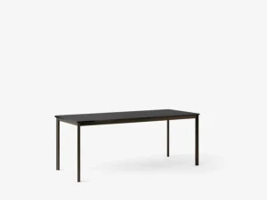 &Tradition Drip HW59 bord, svart - bronsfärgad aluminium