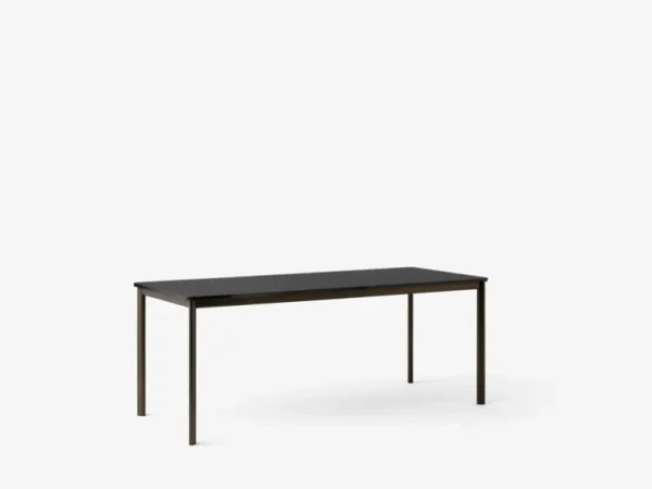 &Tradition Drip HW59 bord, svart - bronsfärgad aluminium