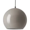 &Tradition Topan VP6 pendellampa, gråbeige