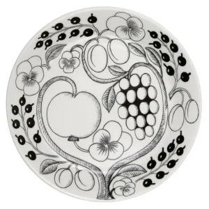 Arabia Paratiisi tallrik 21 cm, svart