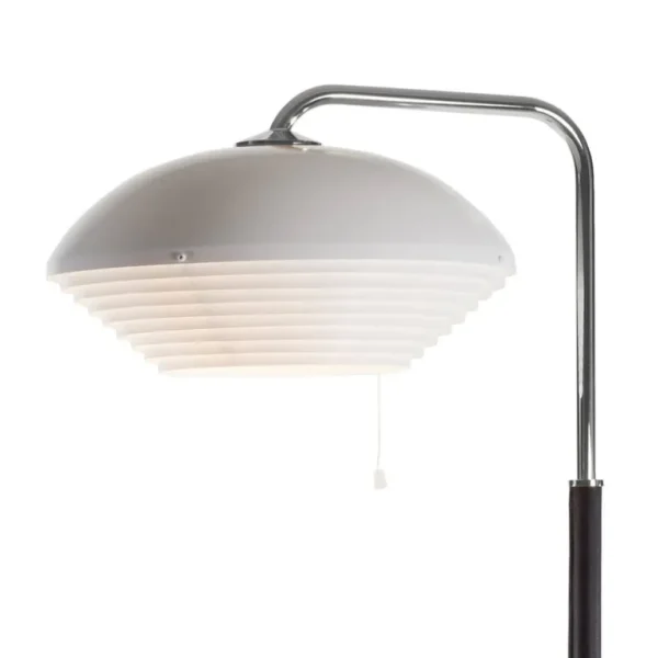 Artek Aalto A811 golvlampa, förnicklad mässing