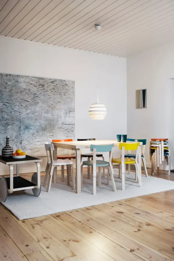 Artek Aalto pall 60, orange - björk