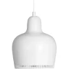 Artek Aalto pendellampa A330S ”Golden Bell”, vit