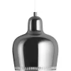 Artek Aalto pendellampa A330S ”Golden Bell”, krom