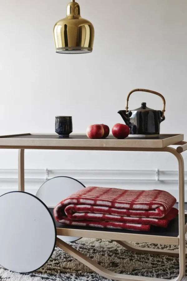 Artek Aalto pendellampa A330S ”Golden Bell”, mässing