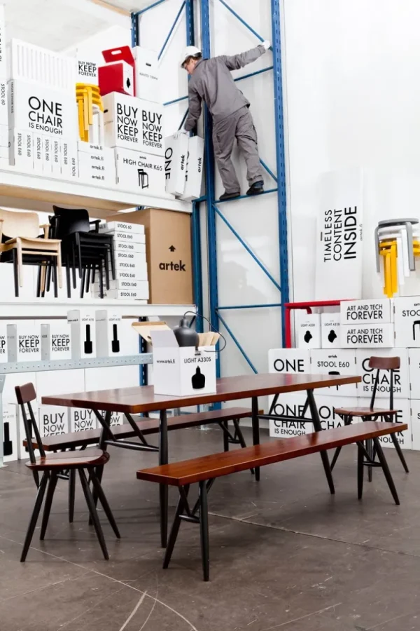 Artek Aalto pendellampa A330S ”Golden Bell”, svart
