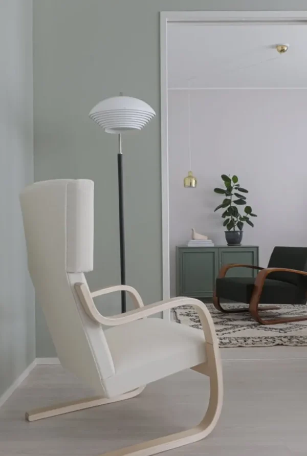 Artek Aalto pendellampa A330S ”Golden Bell”, mässing
