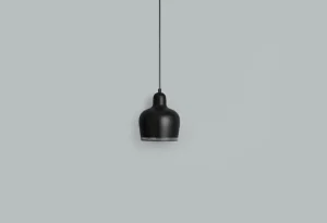 Artek Aalto pendellampa A330S ”Golden Bell”, svart