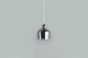 Artek Aalto pendellampa A330S ”Golden Bell”, krom
