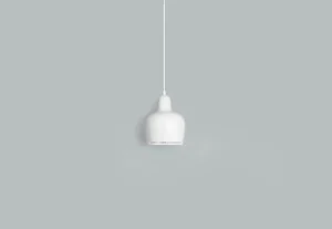 Artek Aalto pendellampa A330S ”Golden Bell”, vit