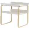 Artek Aalto sidobord 915, vit - björk