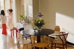 Artek Aalto stol 66, björk