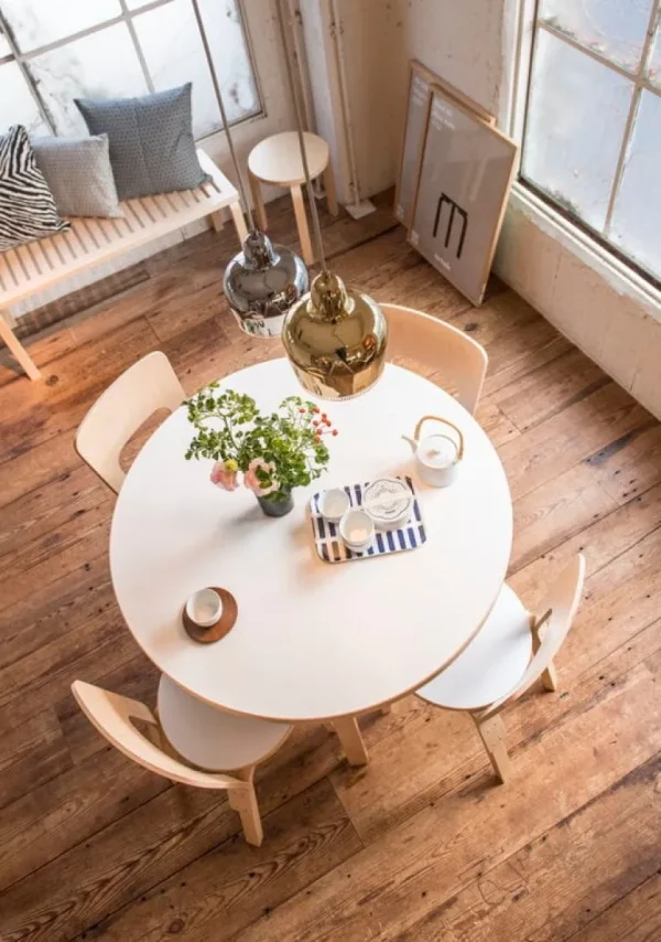 Artek Aalto stol 66, björk