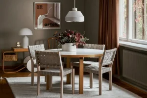 Artek AMA 500 pendellampa, vit - mässing