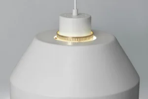 Artek AMA 500 pendellampa, vit - mässing