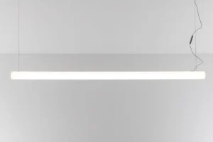 Artemide Alphabet of Light Linear hänglampa, 180 cm, vit