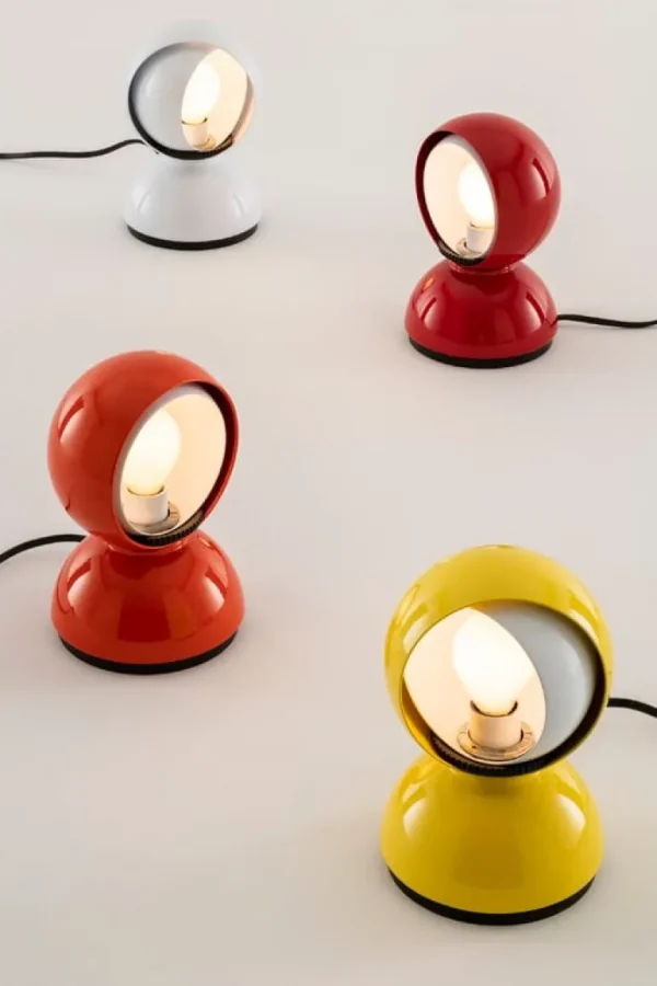 Artemide Eclisse bords-/taklampa, vit