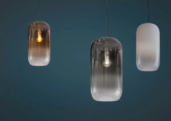 Artemide Gople pendellampa, vit