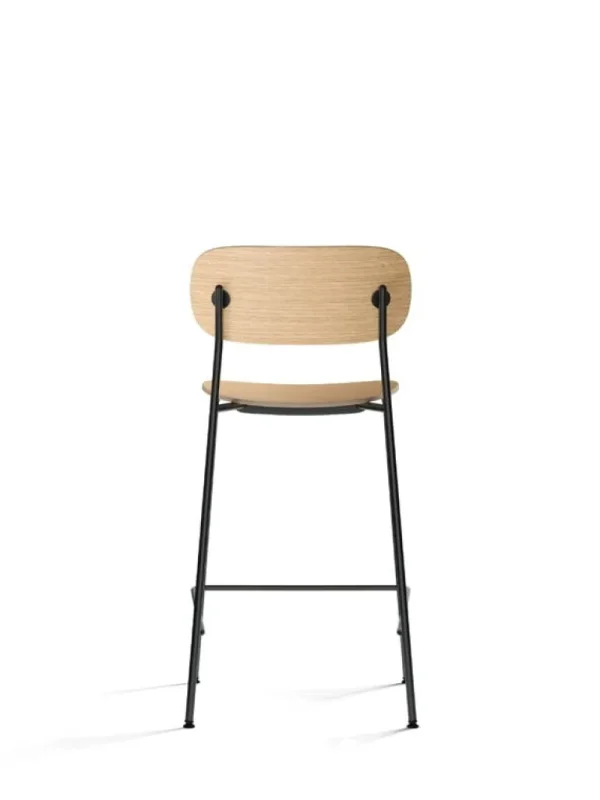 Audo Copenhagen Co barstol 65,5 cm, svart stål - ek