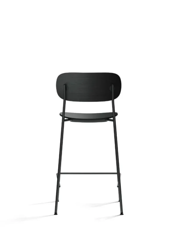Audo Copenhagen Co barstol 65,5 cm, svart stål - svart ek