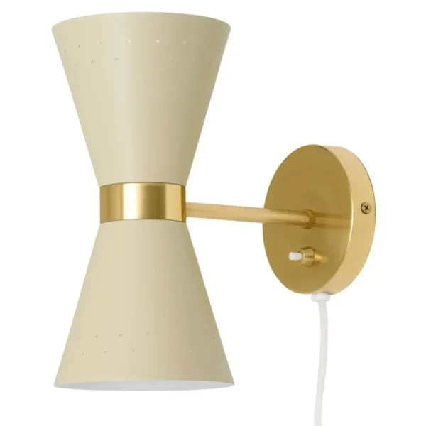 Audo Copenhagen Collector vägglampa, crème