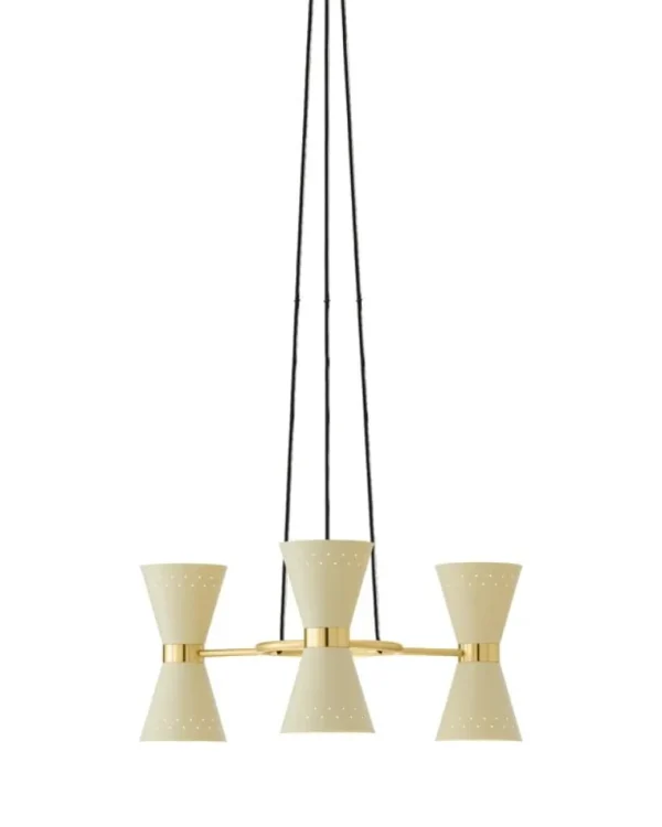 Audo Copenhagen Collector Chandelier 3, crème