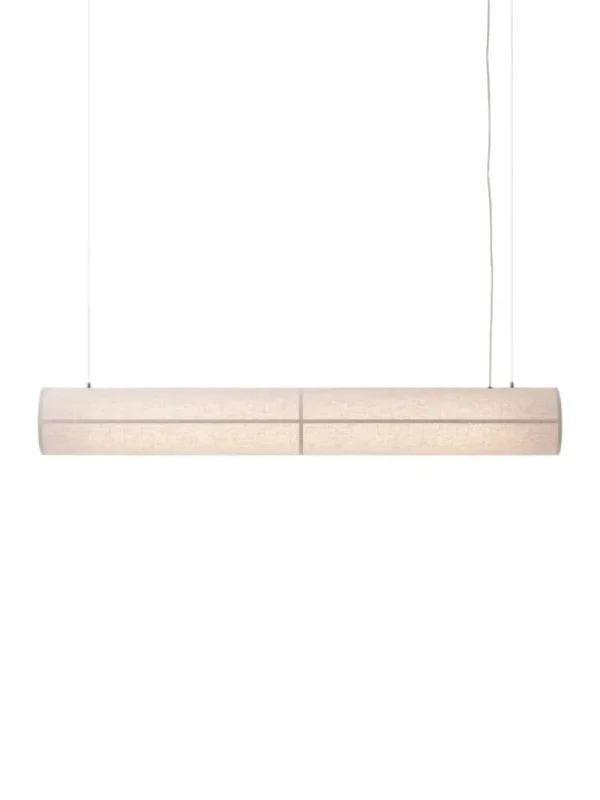 Audo Copenhagen Hashira Linear pendellampa, rå linne