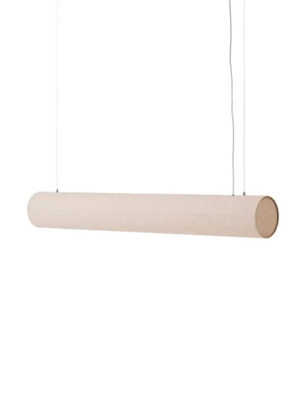 Audo Copenhagen Hashira Linear pendellampa, rå linne