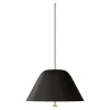 Audo Copenhagen Levitate pendellampa, 40 cm, svart -mässing