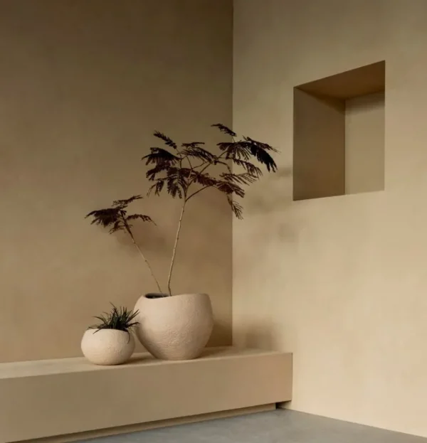 Audo Copenhagen Plantas blomkruka, 32 cm, elfenben