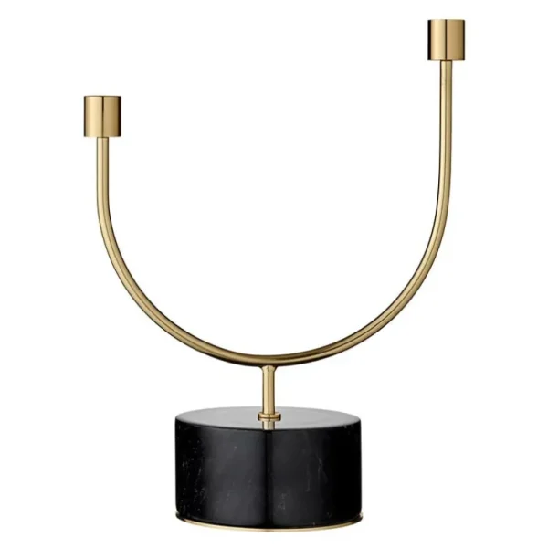 AYTM Grasil ljusstake, svart - guld