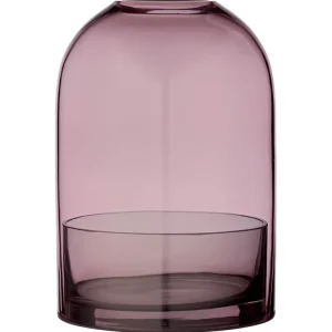 AYTM Tota ljuslykta, rosa - svart