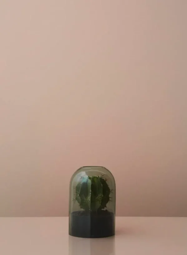 AYTM Tota ljuslykta, svart - blå
