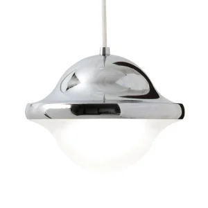Carl Hansen & Søn Bubi pendellampa, krom - vit