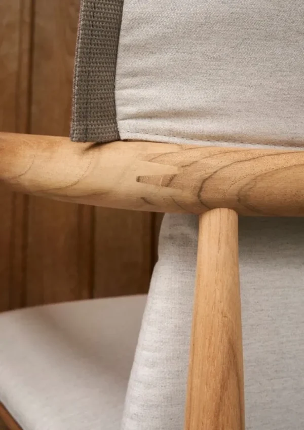 Carl Hansen & Su00f8n Carl Hansen & Søn Embrace E008 dyna för matstol, Agora Life Oat
