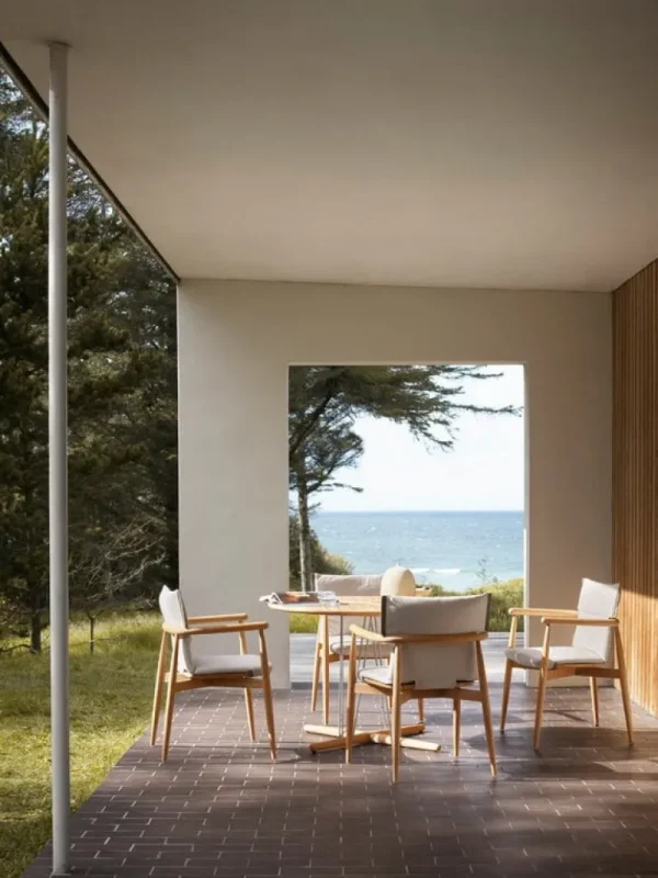 Carl Hansen & Su00f8n Carl Hansen & Søn Embrace E008 dyna för matstol, Agora Life Oat