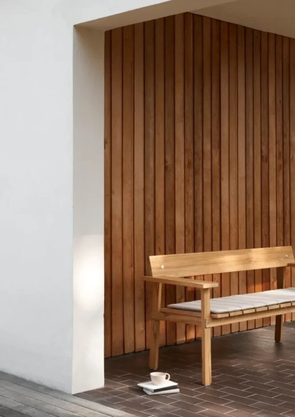 Carl Hansen & Su00f8n Carl Hansen & Søn Timbur GL101 bänkdyna, Agora Life Oat