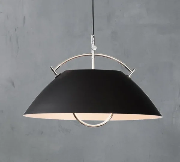 Carl Hansen & Søn Wegner pendellampa, svart - nickel