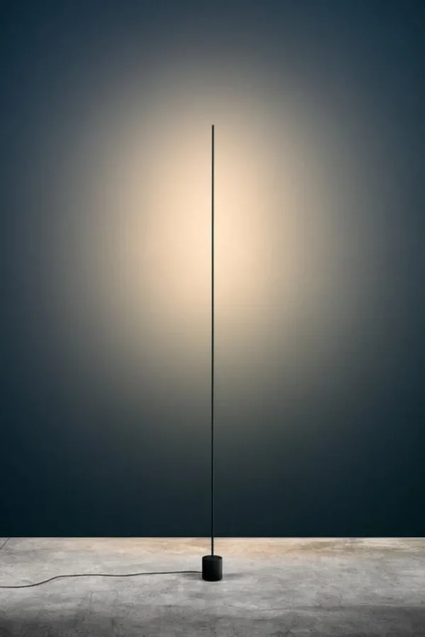 Catellani & Smith Stick golvlampa, svart