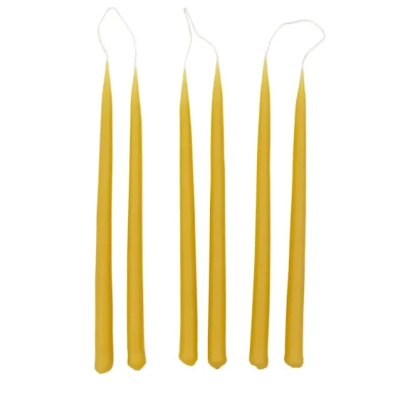 Collaboratorio Candela ljus, 31 cm, 6 st, honung