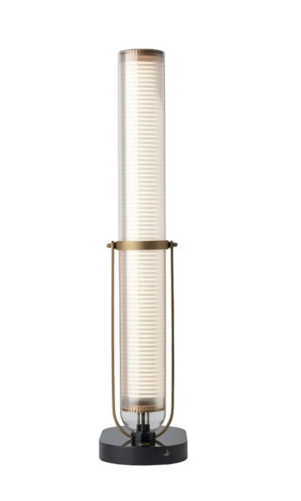 DCWéditions La Lampe Frechin bordslampa, guld - svart