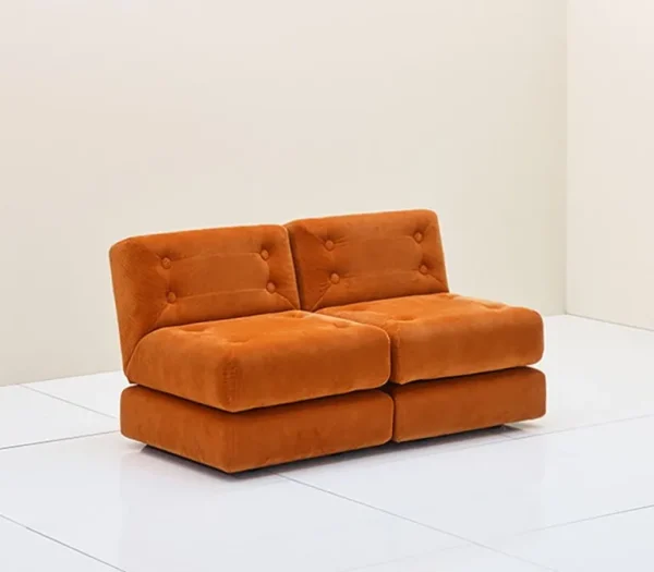 Fasetti Easy soffmodul, 71 x 80 cm, orange Corda