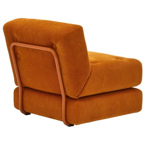 Fasetti Easy soffmodul, 71 x 80 cm, orange Corda