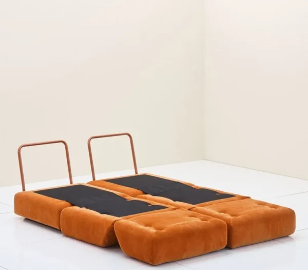Fasetti Easy soffmodul, 71 x 80 cm, orange Corda
