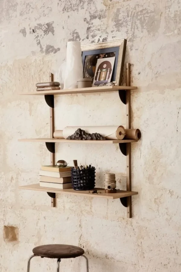 ferm LIVING Ceramic korg, liten, blå