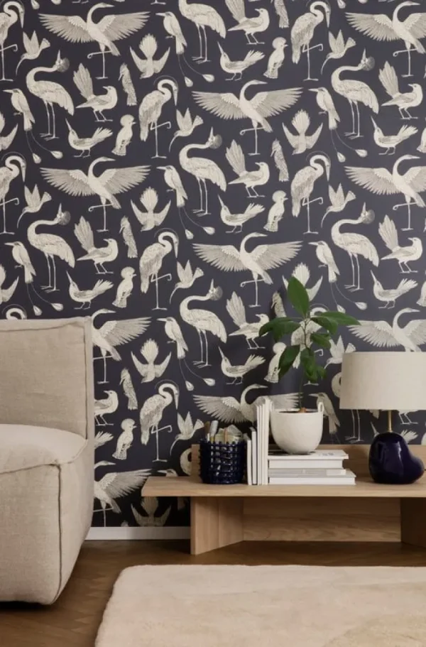 ferm LIVING Ceramic korg, liten, blå