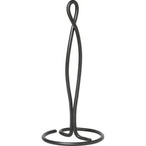 ferm LIVING Curvature hållare för pappershanddukar, svart mässing